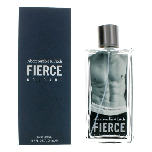 Abercrombie & Fitch Fierce EDC 6.7oz for men fragrance bottle and box