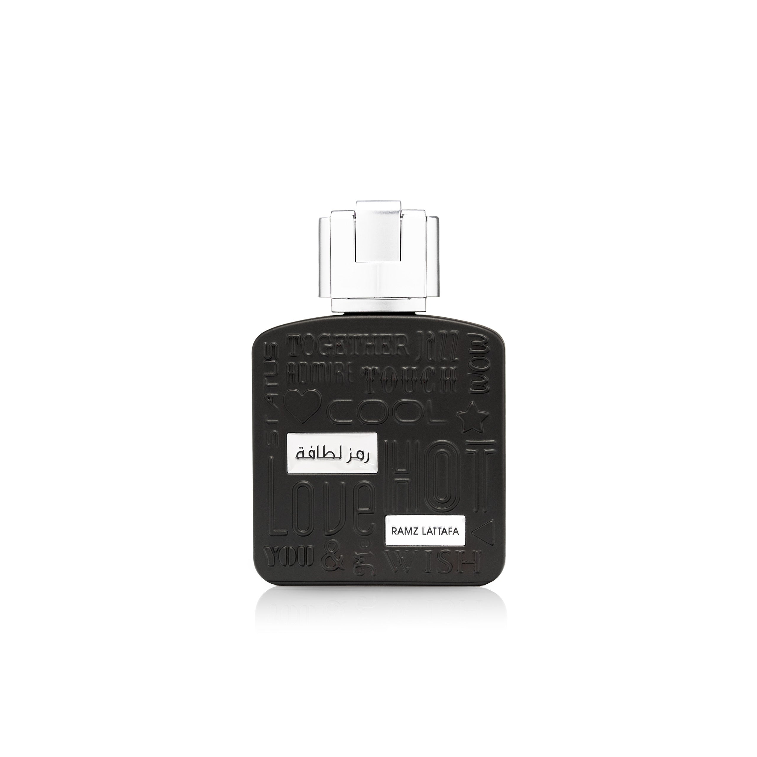 Lattafa Ramz Lattafa Silver EDP 3.4oz for women fragrance bottle and box