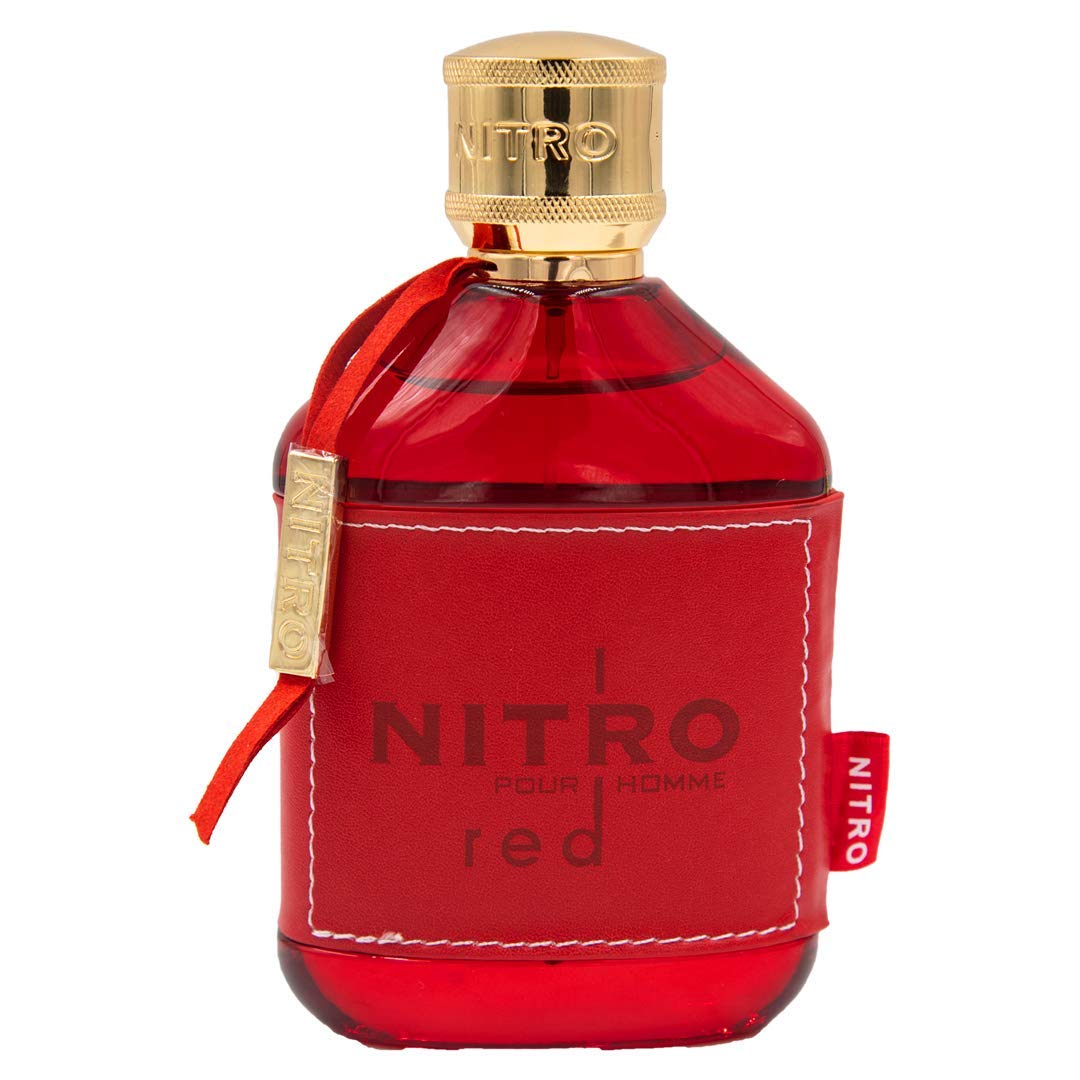 Dumont Nitro Red EDP 3.4oz fragrance bottle and box