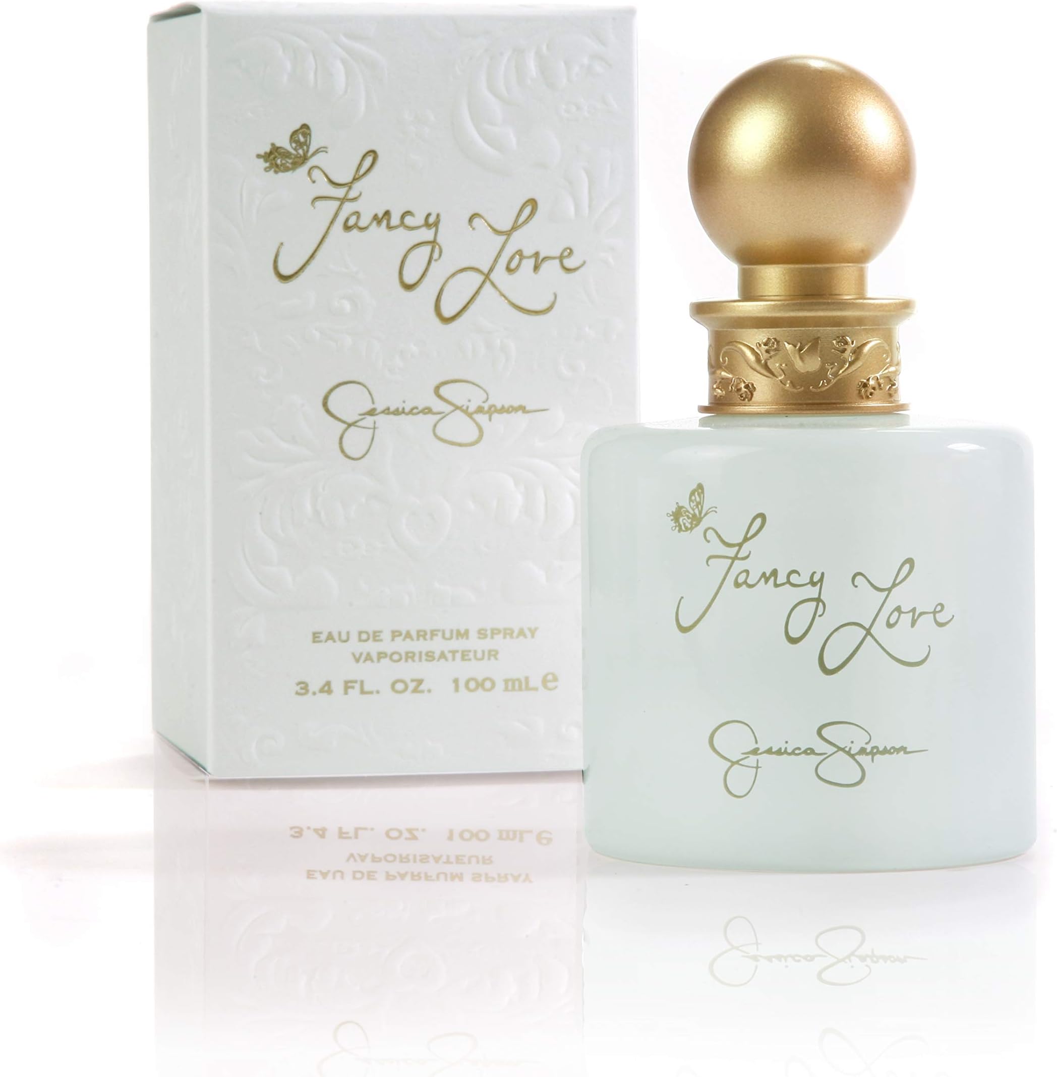 Jessica Simpson Fancy Love EDP 3.4oz for women fragrance bottle and box