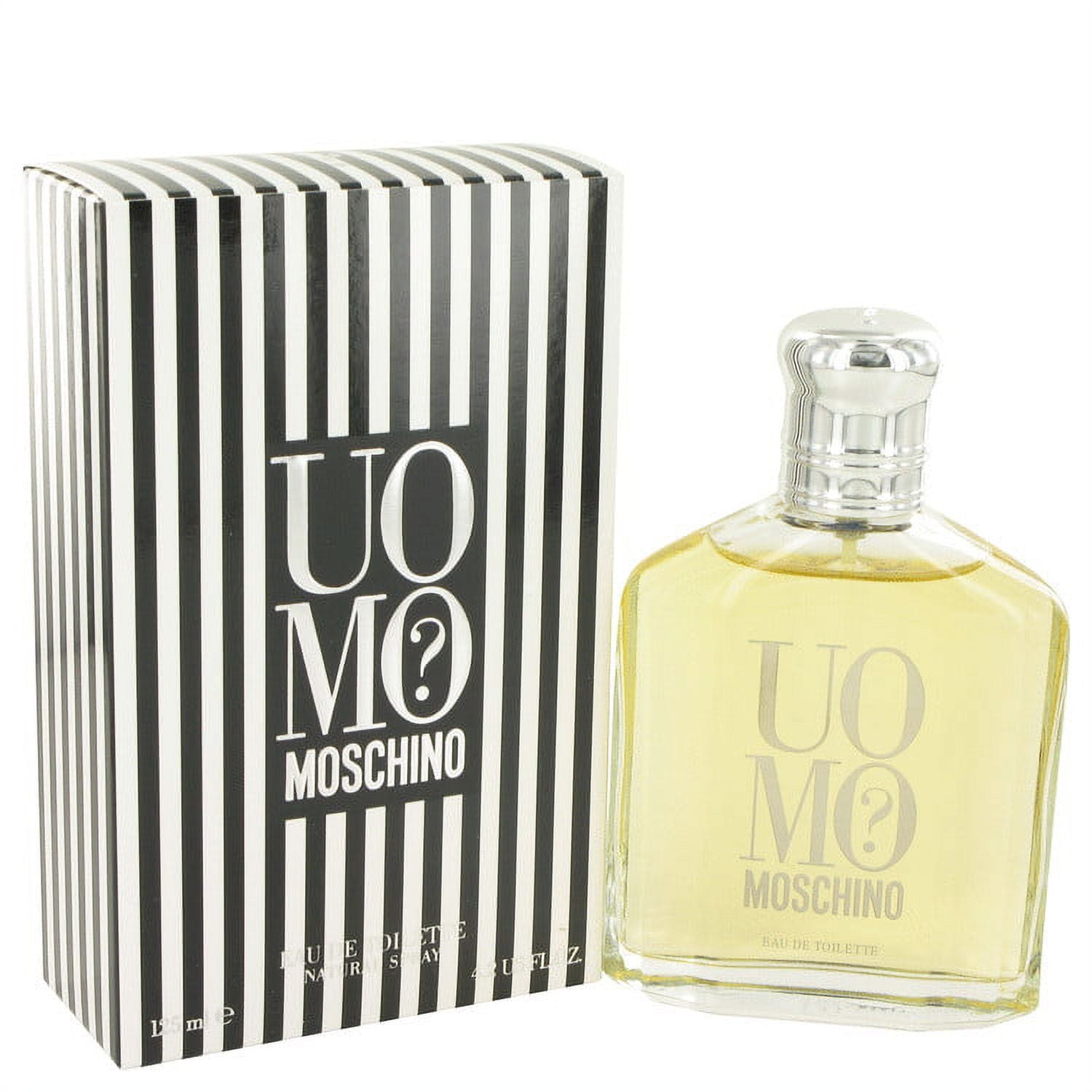 Moschino Uomo Moschino EDT 4.2oz for men fragrance bottle and box
