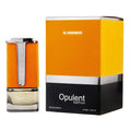 Al Haramain Opulent Saffron EDP 3.4oz for men fragrance bottle and box