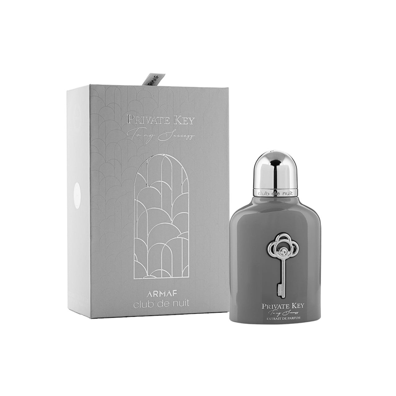 Armaf Club de Nuit Private Key to My Success Extrait 3.4oz unisex fragrance bottle and box