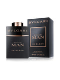 Bvlgari Man In Black Refillable EDP 2oz for men fragrance bottle and box