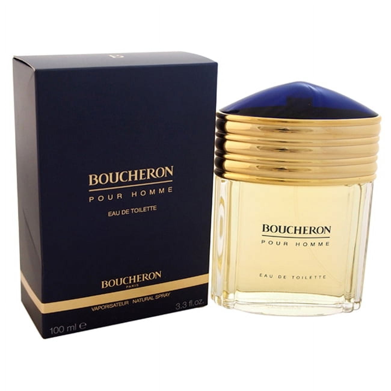 Boucheron EDT 3.4oz for Men fragrance bottle and box