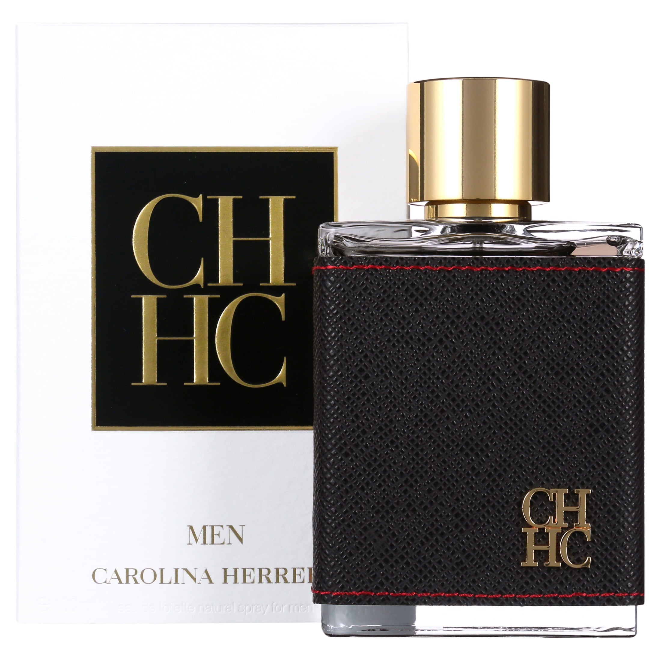 Carolina Herrera Ch Carolina Herrera EDT 3.4oz for Men fragrance bottle and box