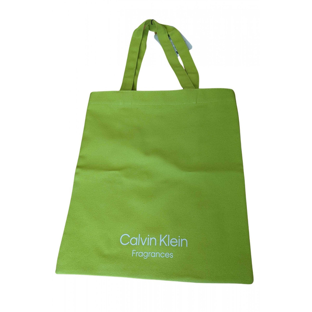 Calvin Klein Fragrances Spring Tote Bag unisex fragrance bottle and box