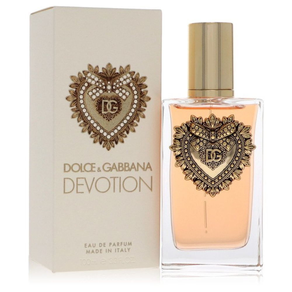 Dolce & Gabbana D&G Devotion EDP 3.4oz for Women fragrance bottle and box