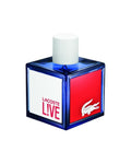 Lacoste Live EDT 3.4oz for men fragrance bottle and box