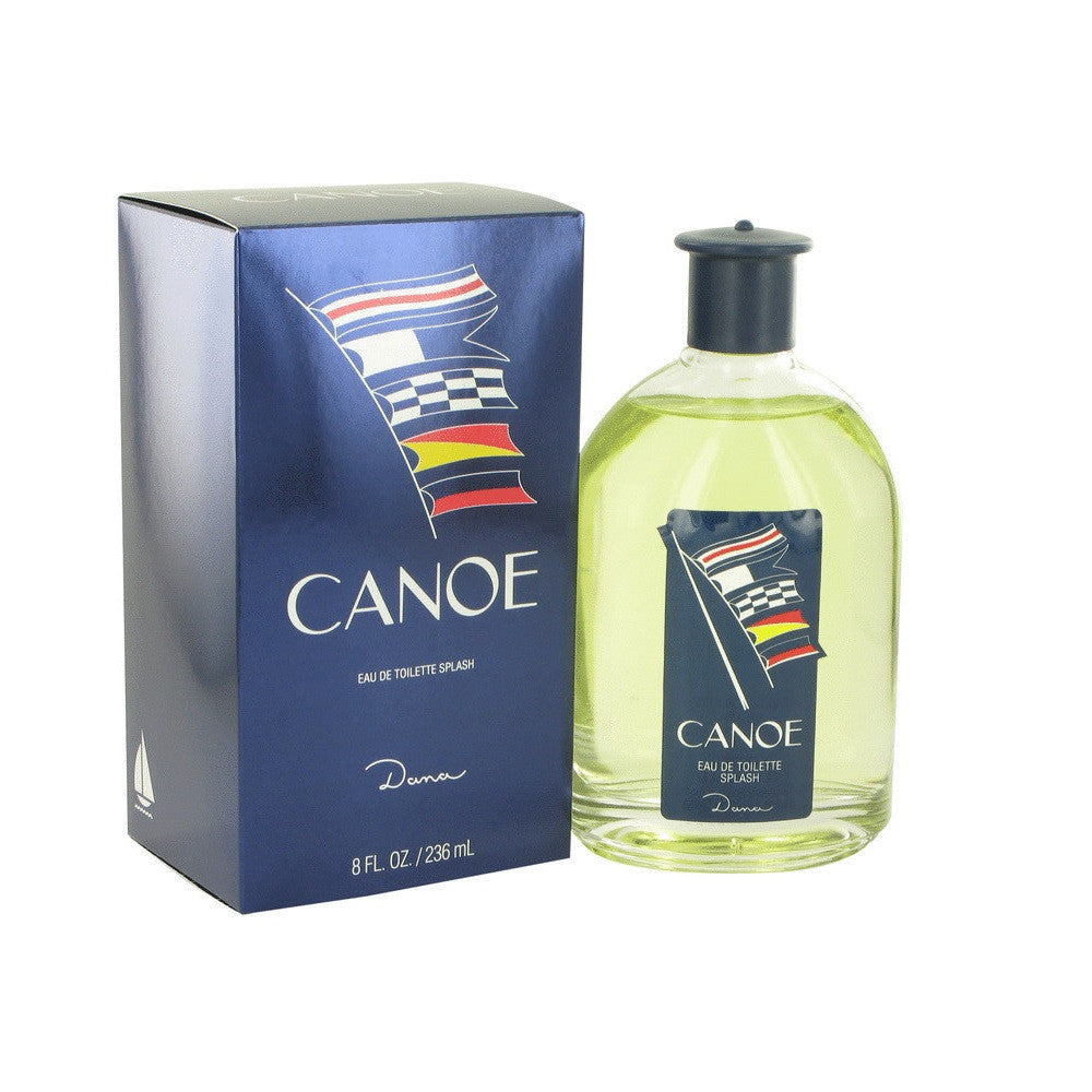 Dana Canoe Splash EDT 8oz for men fragrance bottle and box