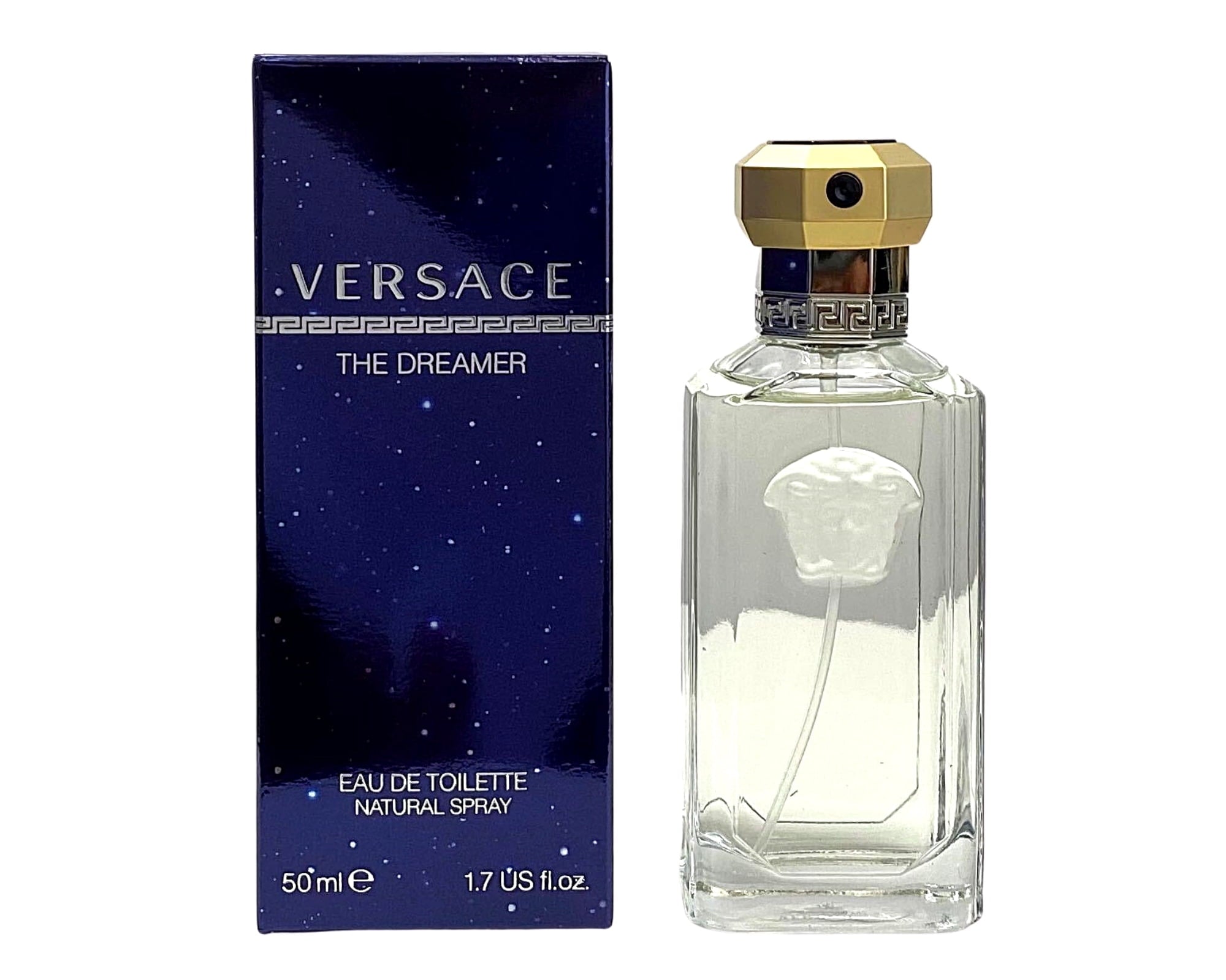 Versace Dreamer EDT 1.6oz for men fragrance bottle and box