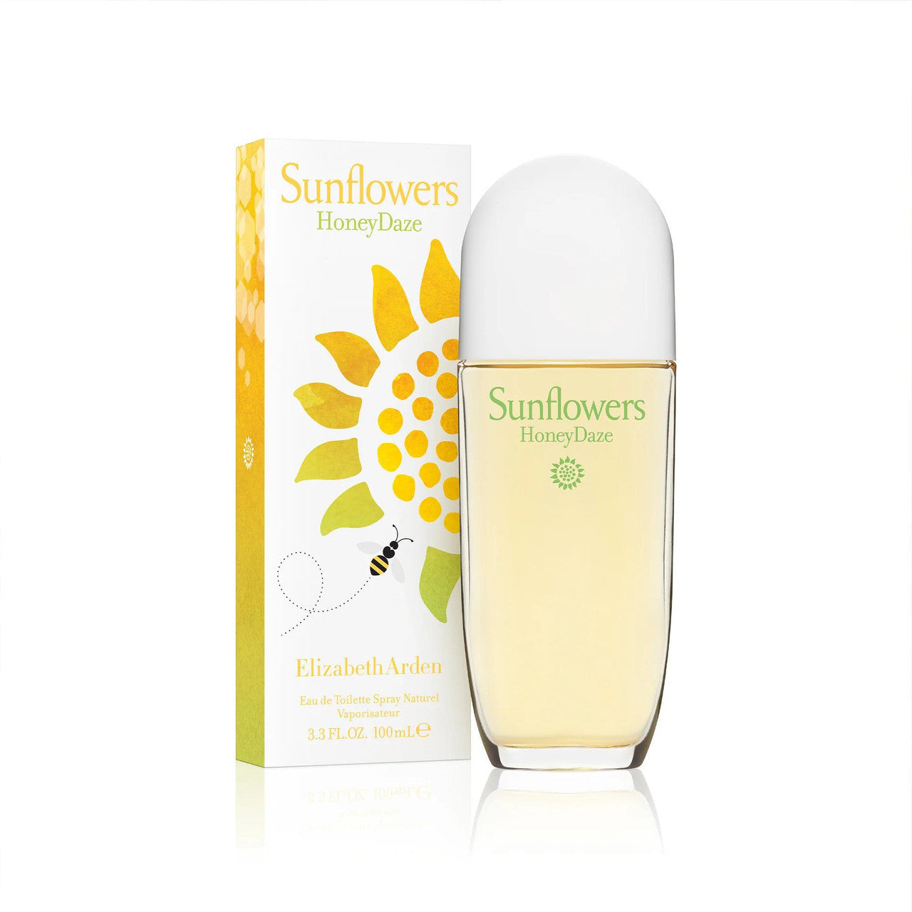 Elizabeth Arden Sunflowers Honeydaze EDT 3.3oz for women fragrance bottle and box