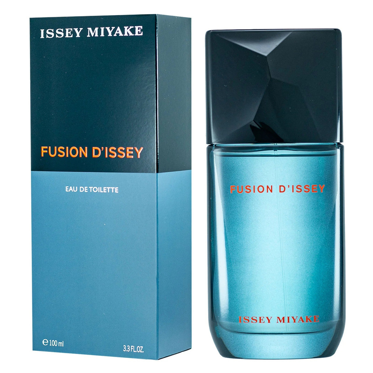 Issey Miyake Fusion EDT 3.3oz for men fragrance bottle and box