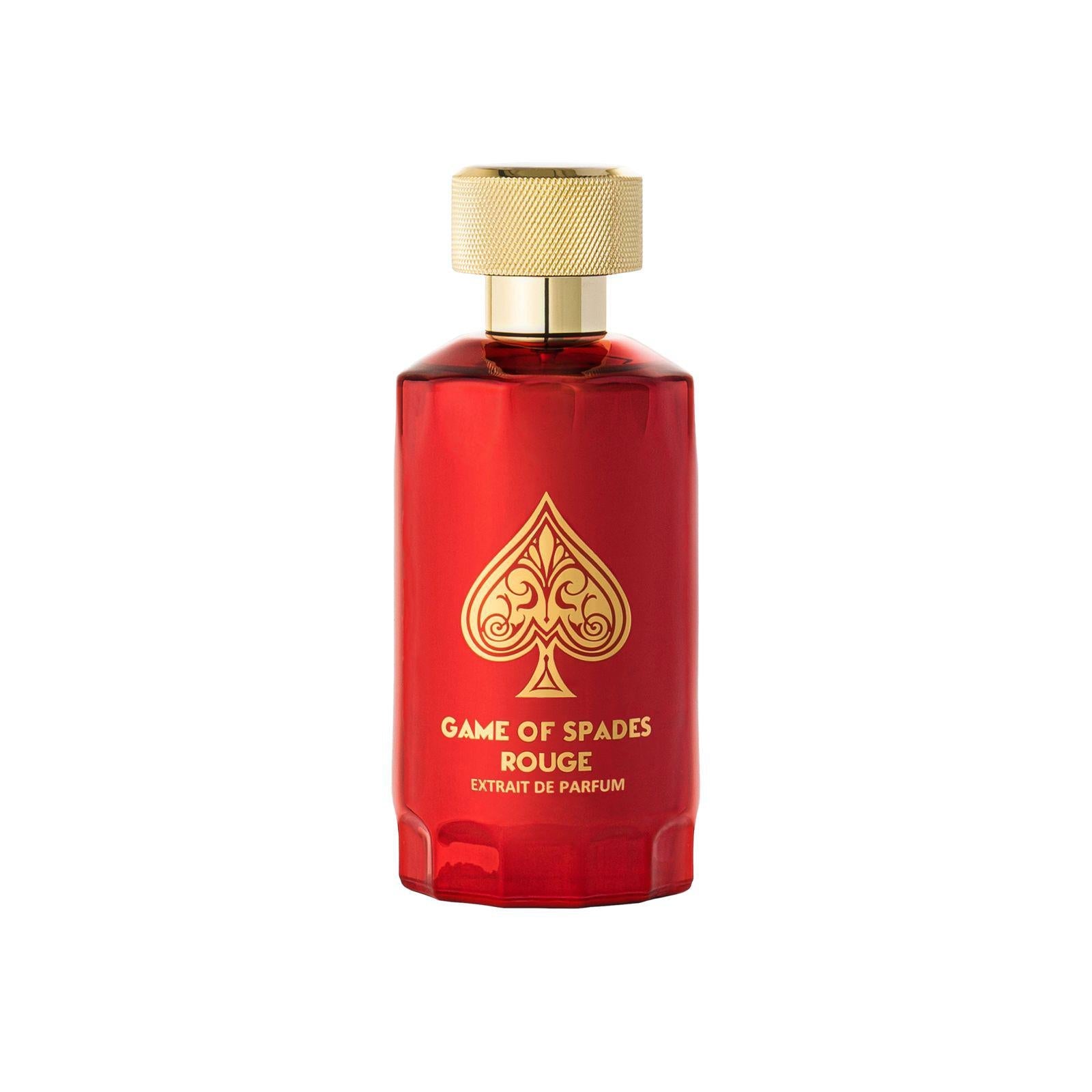 Jo Milano Paris Game of Spade Rouge Extrait Parfum 3.4 oz Unisex fragrance bottle