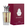 Lattafa Dynasty EDP 3.4oz unisex fragrance bottle and box