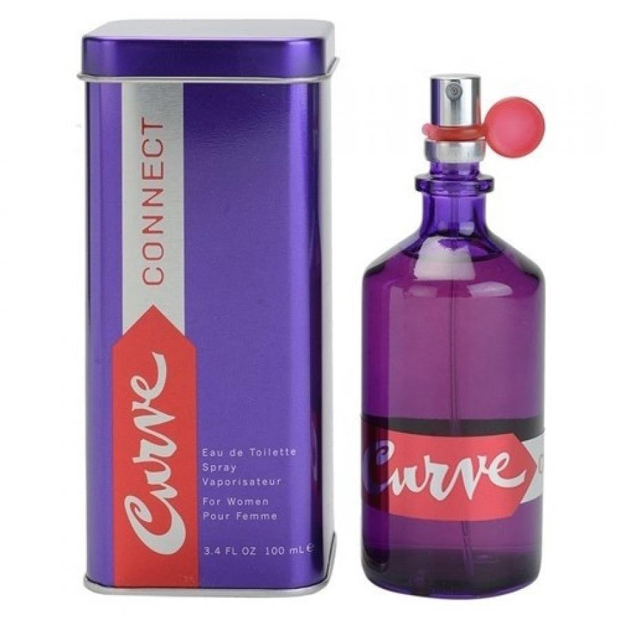 Curve Connect EDT 3.4oz for women fragrance bottle and box