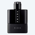 Prada Luna Rossa Black EDP 3.4oz for men fragrance bottle and box