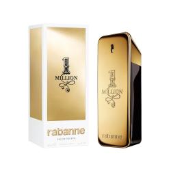 Paco Rabanne 1 Million EDT 3.4oz for men fragrance bottle and box