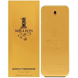 Paco Rabanne 1 Million EDT 6.7oz for men fragrance bottle and box