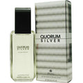 Quorum Silver EDT 3.4oz for men fragrance bottle and box