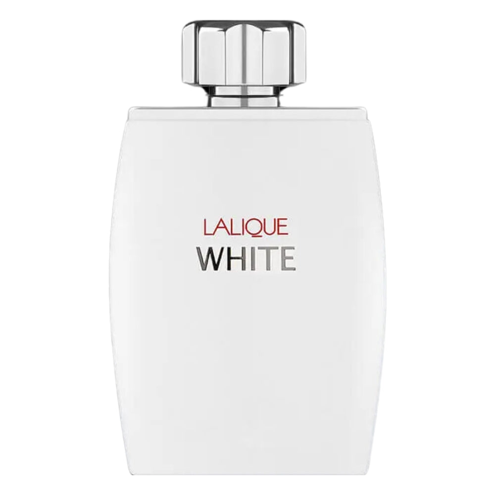 Lalique White EDT 4.2oz for men fragrance bottle and box