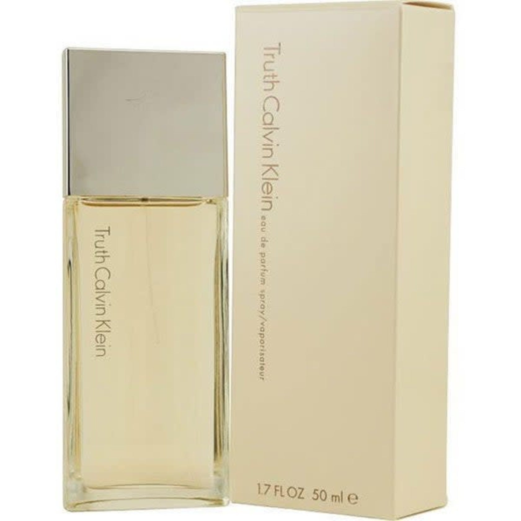 Calvin Klein Truth EDP 3.4oz for women fragrance bottle and box