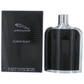 Jaguar Classic Black EDT 3.4oz for men fragrance bottle and box