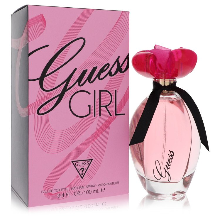 Guess Girl EDT 3.4oz for women fragrance bottle and box