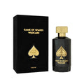 Jo Milano Paris Game of Spades Wildcard Parfum 3.4oz for men fragrance bottle and box